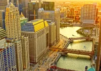 Пазл Мосты Чикаго