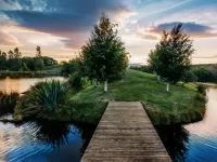 Пазл Мостик к острову