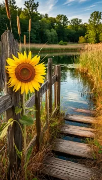 Пазл Мостику озера 