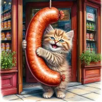 Пазл Моя колбаса