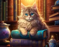 Пазл Мудрый кот