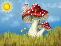 Пазл Мухоморчик