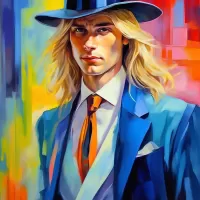 Пазл Мужчина в костюме