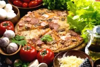 Пазл Мясная пицца