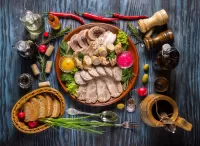 Пазл Мясная тарелка
