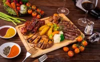 Пазл Мясная закуска