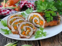 Пазл Мясной рулет 