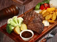 Пазл Мясо и овощи 