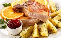 Пазл Мясо на косточке
