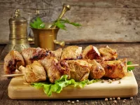 Пазл Мясо на шпажках