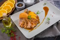 Пазл Мясо под соусом