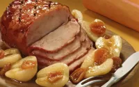 Пазл Мясо в грушах
