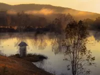 Пазл На берегу озера