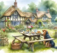Пазл На даче