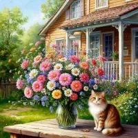 Пазл На даче