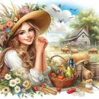 Пазл На ферме