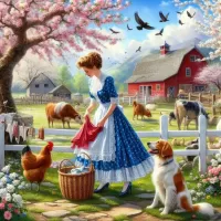 Пазл На ферме