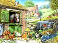 Пазл На ферме 2