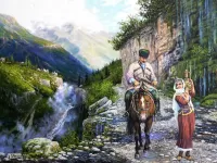 Пазл На горной тропе