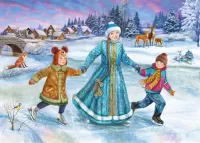 Пазл На катке