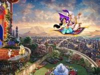 Пазл На ковре-самолёте