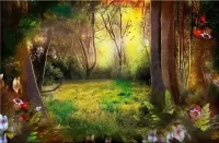 Пазл На лесной полянке