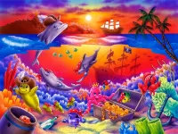 Пазл На морском дне