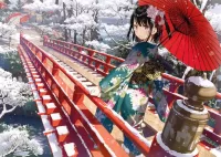 Пазл На мосту