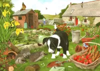 Пазл На огороде