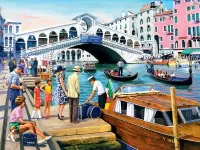 Пазл Посадка на катер