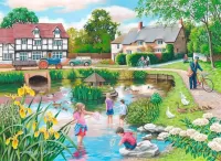 Пазл На пруду