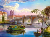 Пазл На реке