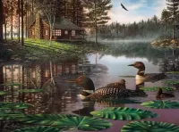 Пазл На реке