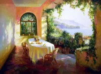 Пазл На террасе