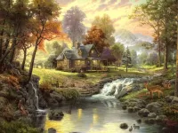 Пазл На водопой