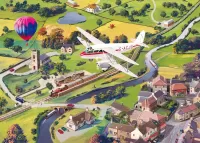 Пазл Над городом