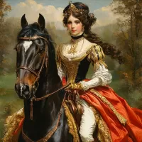 Пазл Наездница