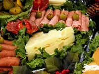 Пазл Нарезка с зеленью