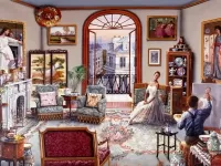 Пазл Натурщица