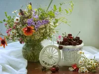 Пазл Натюрморт с цветами