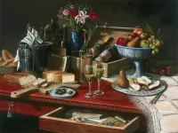 Пазл Натюрморт с цветами