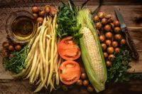 Пазл Натюрморт с фасолью