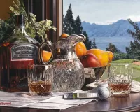 Пазл Натюрморт гольфиста