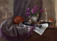 Пазл Натюрморт с домрой