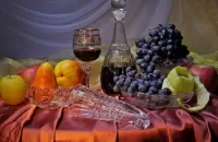 Пазл Натюрморт с фруктами 