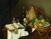 Пазл Натюрморт с книгой