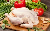 Пазл Натюрморт с курицей