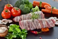 Пазл Натюрморт с мясом