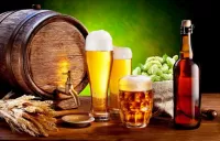 Пазл Натюрморт с пивом