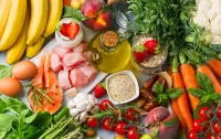 Пазл Натюрморт с продуктами 
